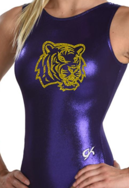 LSU Gymnastics Leotard: Tiger Tank Edition. – The Leotard Lady
